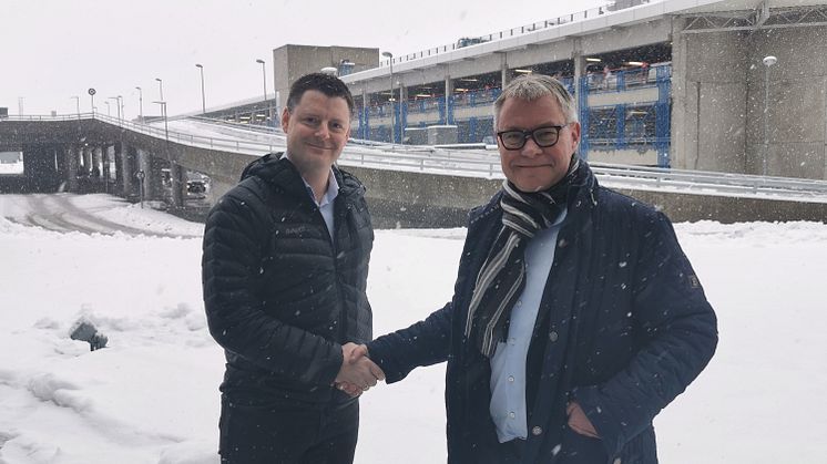 Karl Martin Eggen og Michael Husfeldt
