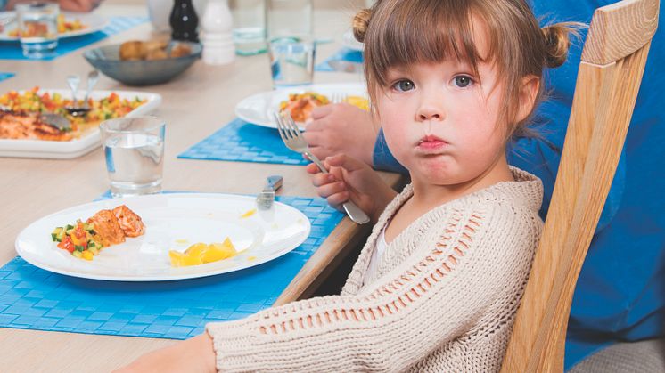 Die offizielle Ernährungsempfehlung zu Fisch gilt auch für Kinder. Mindestens 2-3 Mal pro Woche Fisch, davon die Hälfte Lachs.