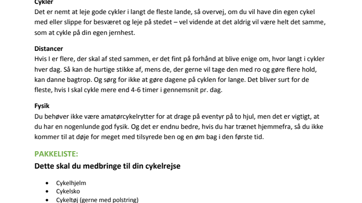 Hop på jernhesten på din næste rejse