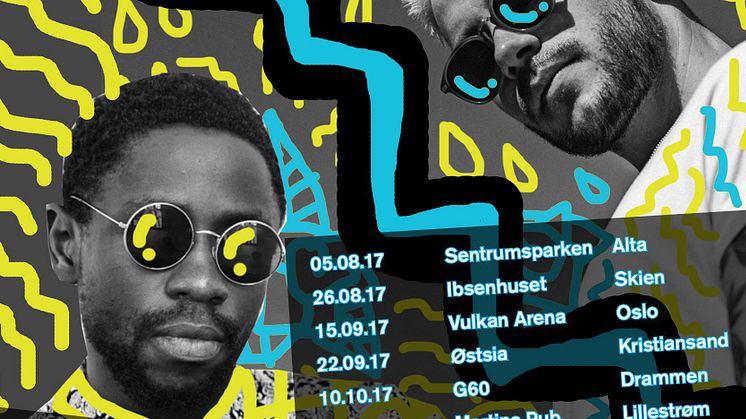 Turnéoversikt Mugisho og Chris Holsten