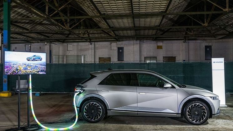 IONIQ 5 med V2G. Foto: Hyundai Motor Europe