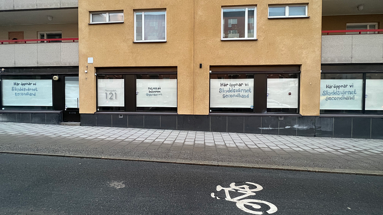 Skyddsvärnet secondhand öppnar den 1 mars 2024 en ny butik på Hornsgatan 121!