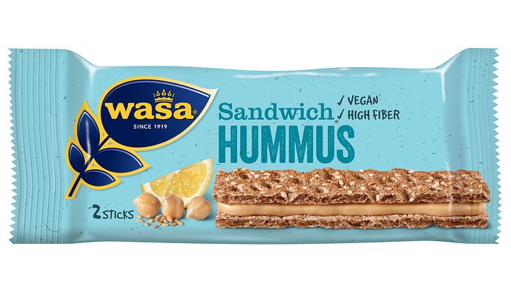 Wasa Sandwich Hummus