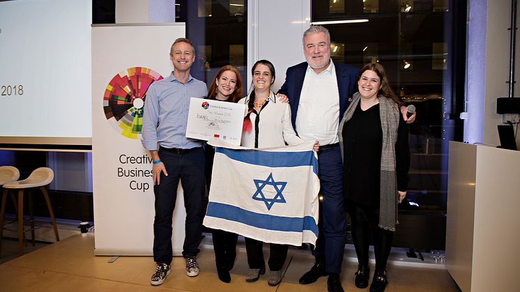 Vinder af Creative Business Cup 2018: 6Degrees