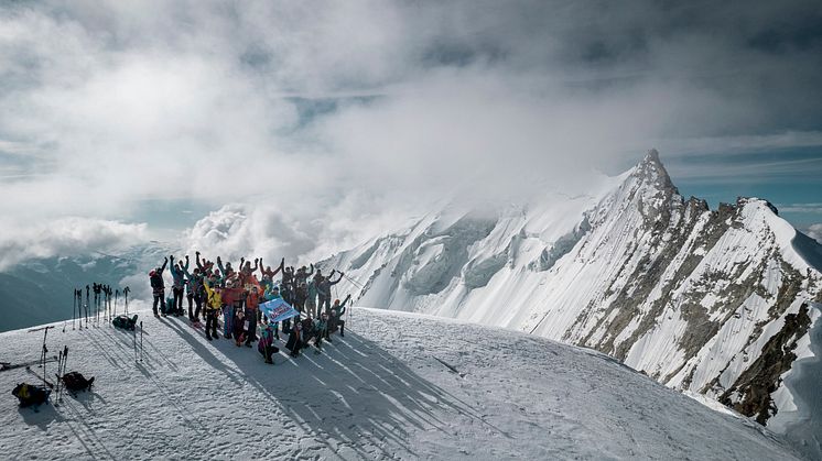 Bishornbesteigung des Schweiz Tourismus Frauenteam© Schweiz Tourimus, Nicole Schafer