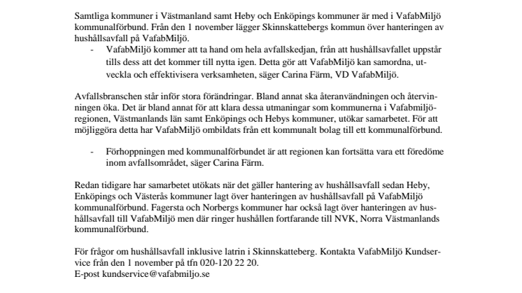 Avfallssamarbetet utökas