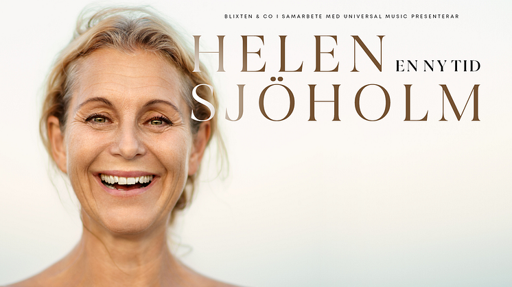Helen Sjöholm åker på en omfattande turné hösten 2021