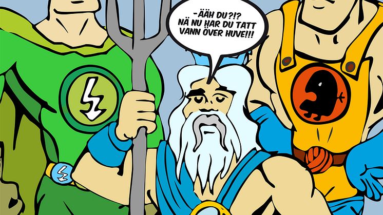 NSVA, Landskrona Energi och LSR är Landskronas egna superhjältar