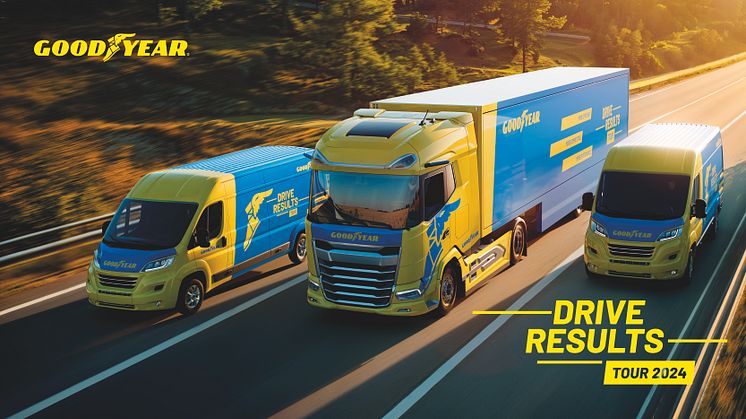 Goodyear Drive Results Tour 2024 besöker Elmia Lastbil 2024