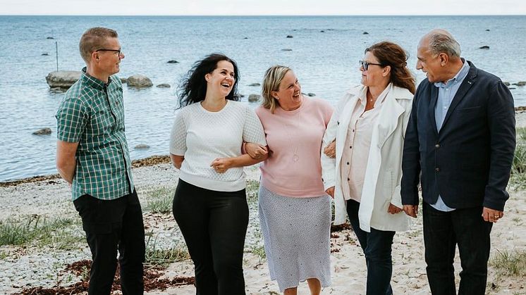 YH Akademins ledningsgrupp 2022. Foto: Patricia Holmen