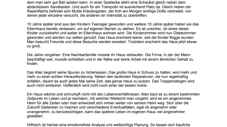 Ein Haus im Wandel der Zeit