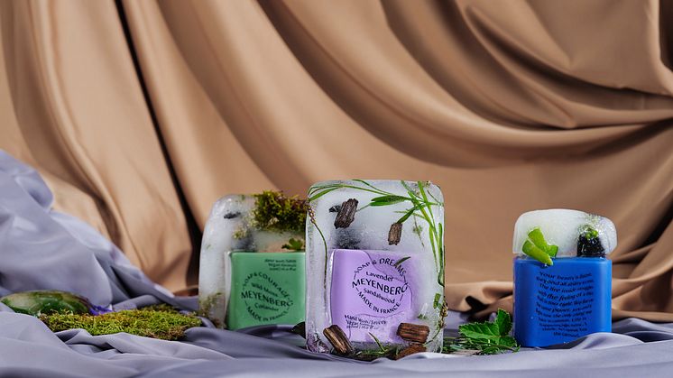 Mjukgörande flytande tvål från Meyenberg med naturliga och organiska ingredienser