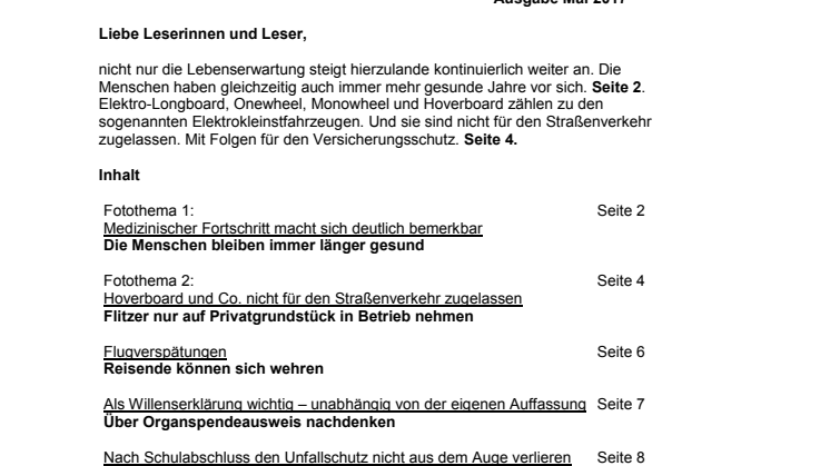 Tipps und Themen 5-2017