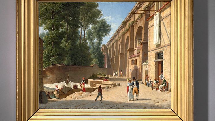 Christoffer Wilhelm Eckersberg:The Aqueduct in Arcueil