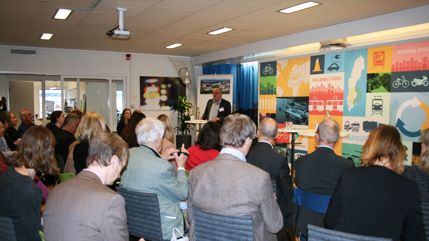 Christer G Wennerholm på seminarium om smarta hållbara städer