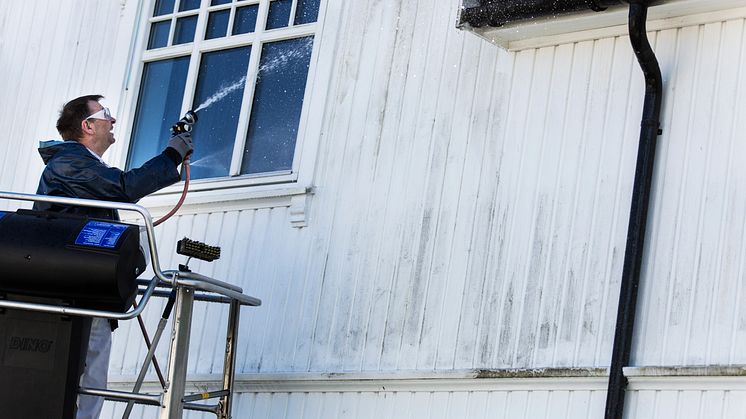Vask av hus