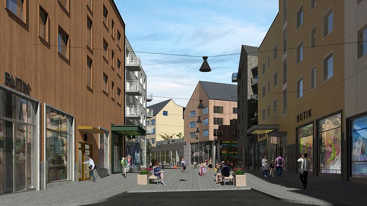 Nya Kiruna centrum, kvarter 7,8 och 9