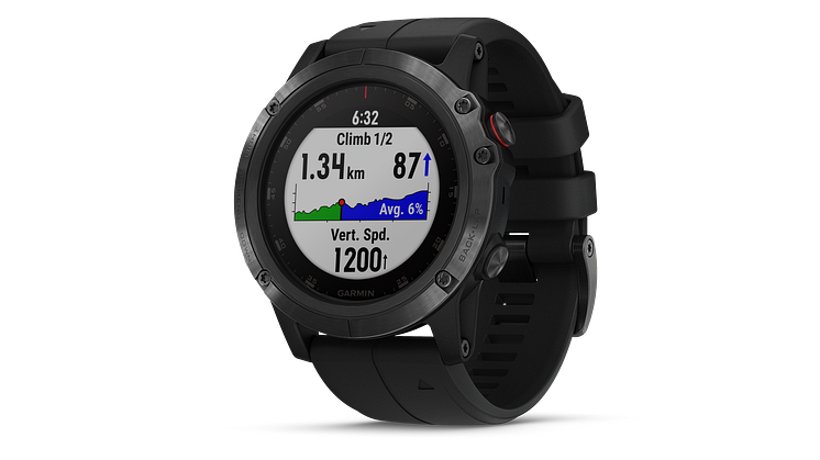 fēnix  5X Plus schwarz