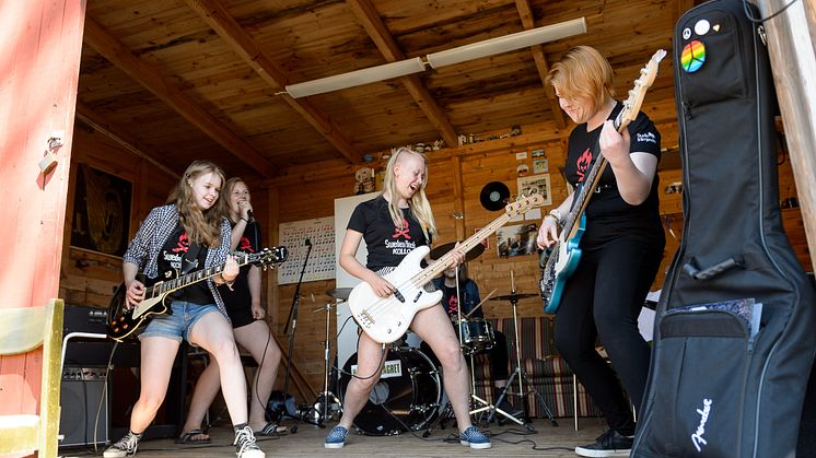 Sweden Rock-kollo hade premiär sommaren 2018. Nu blir det ett nytt kollo i samband med Sweden Rock Festival 2019. Foto: Maria G Nilsson