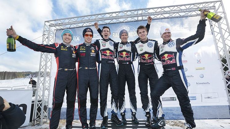 Neuville på andraplatsen i Rally Sweden – krossade rekordet på Colin’s Crest
