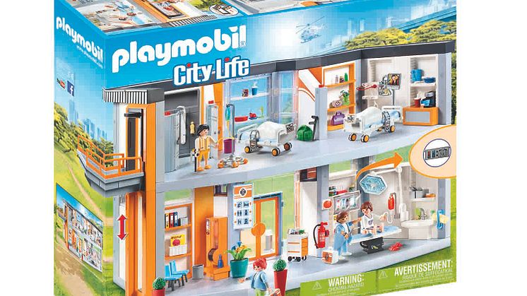 70190 Großes Krankenhaus mit Einrichtung von PLAYMOBIL