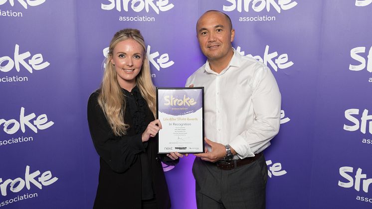 ​John Lewis Liverpool receives regional recognition from the Stroke Association
