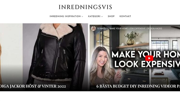 inredningsvis