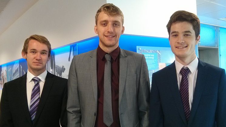 TALENTED TRIO ARE WELCOMED ONTO ALLIANZ’S ONE YEAR PLACEMENT SCHEME