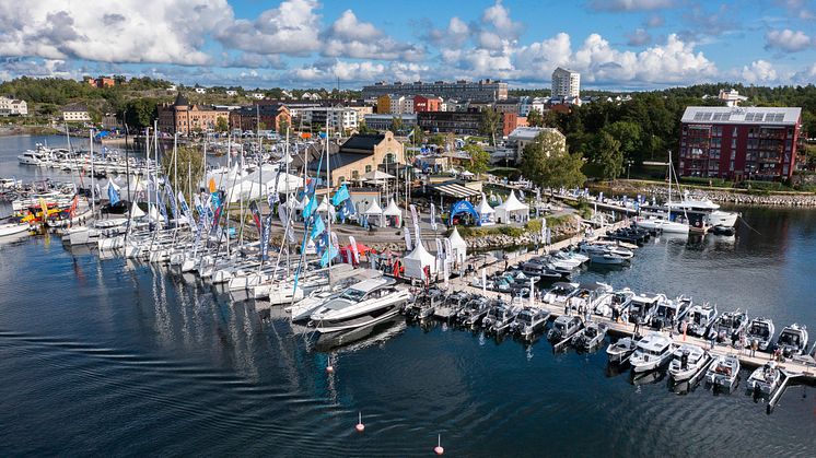 Sveriges största flytande båtmässa Allt på Sjön är tillbaka - Välkommen på Pressfrukost den 30 augusti kl 9:30