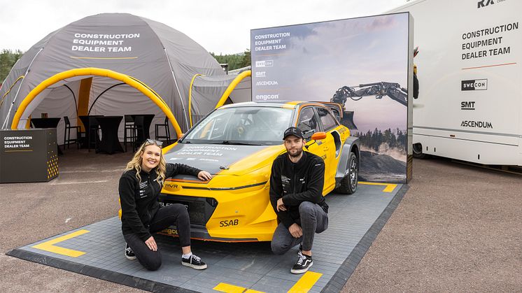 CE Dealer Team i eldrivna rallycross-VM 2022 - Klara Andersson och Niclas Grönholm