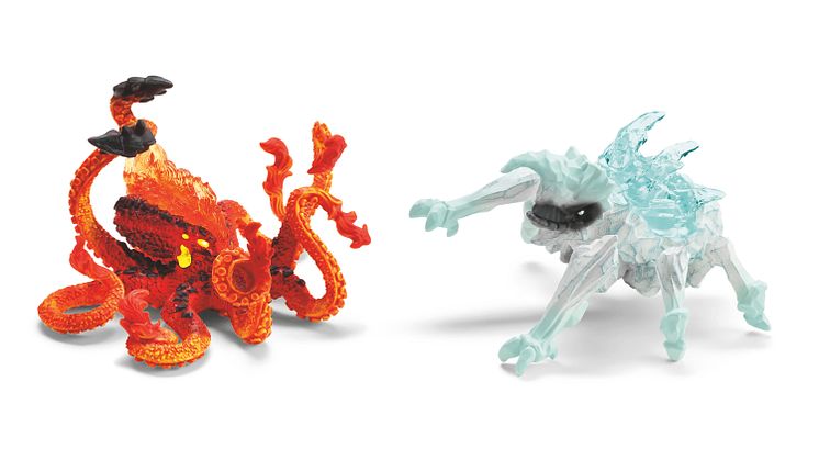 70826_Eldrador Creatures_Ice Bug vs. Fire Kraken (c) schleich® 