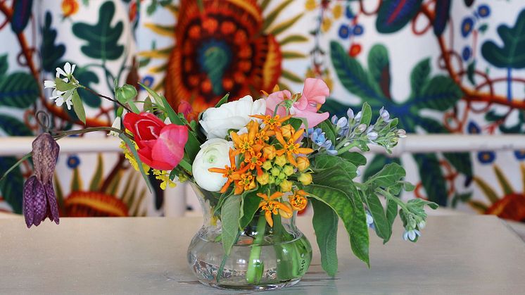 Utställningen Josef Franks flora visas fram till 20 september. 