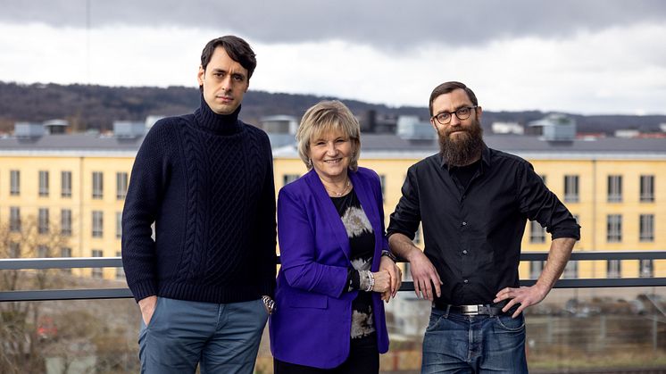 Ali Padyab, Rose-Mharie Åhlfeldt och Martin Lundgren ingår i forskargruppen som ska hjälpa organisationer att fatta kloka, ekonomiska beslut för ökad cybersäkerhet.