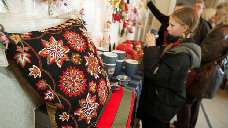 Julmarknad på Hässleholmsgården i Hässleholm