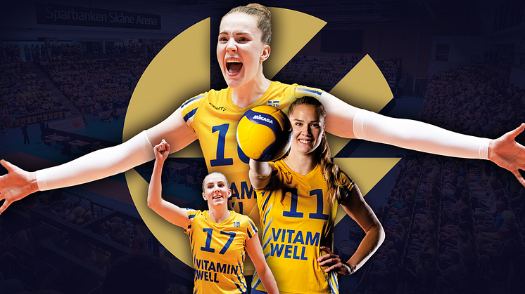 Svenska damlandslaget i volleyboll återvänder till Lund för att ta sig an Spanien och Belgien i European Golden League.