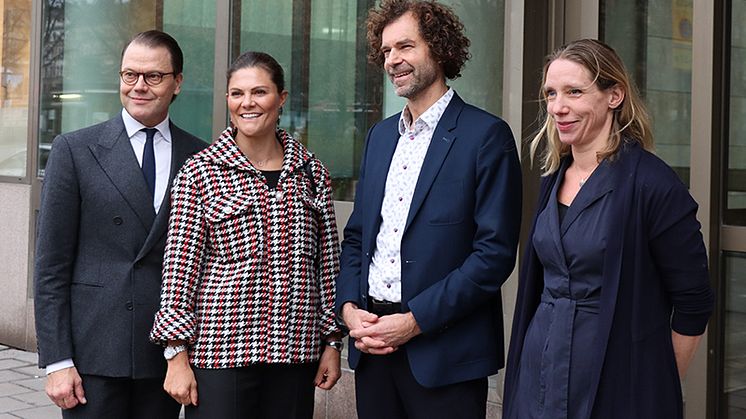 Kronprinsessparet på besök hos Energiföretagen och Energiforsk