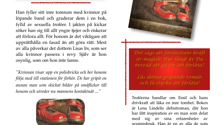Ny bok om sexmissbruk, medberoende & förlåtelse