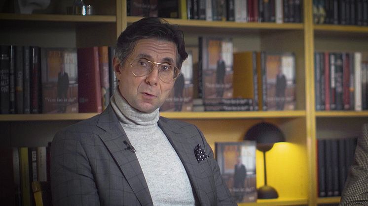 Peter Althin och Jack Ågren om biografin "Vem fan är du?"