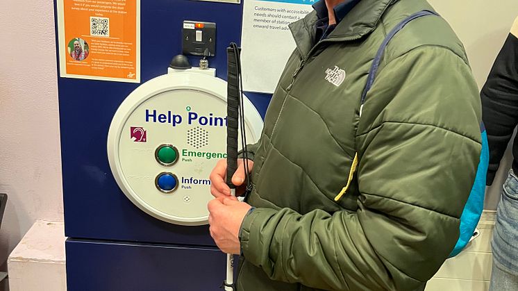 Try A Train with Sightloss Council members