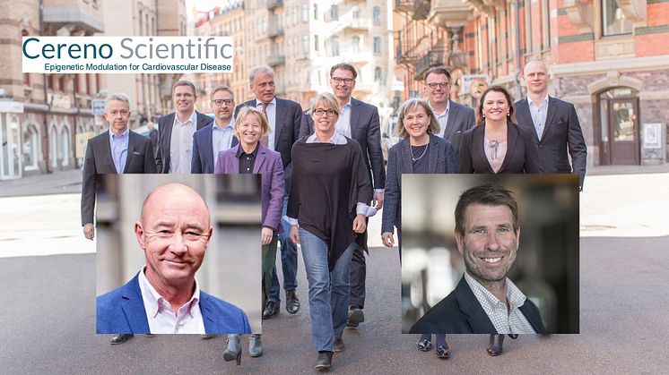 Förslag till styrelse inför årsstämman i Cereno Scientific 