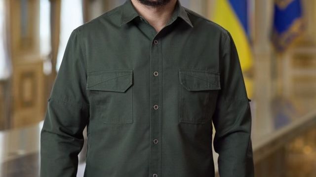 Ukrainas president Volodymyr Zelenskyy inleder Folk och Försvars Rikskonferens 2024