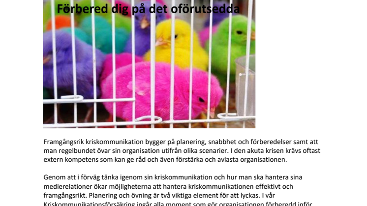 Kriskommunikation