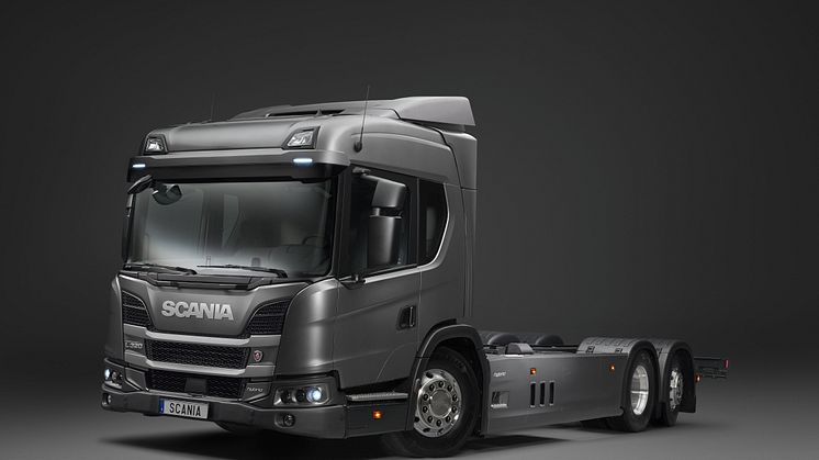 Premiere auf der IAA 2018: Der Scania L 320 als Plug-in-Hybrid-Verteiler-Lkw