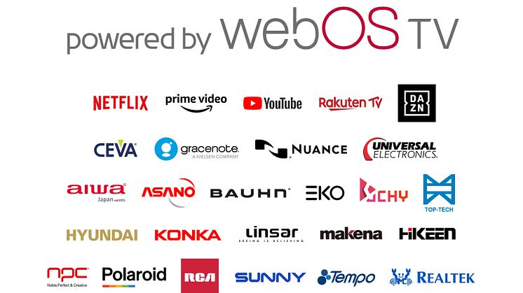 webOS TV Partners