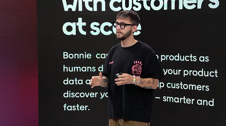 Felix Kruth, CPO at Voyado, introduces Bonnie. 