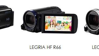 Filma, visa och dela alla speciella ögonblick med  Canons nya LEGRIA HF R-serie