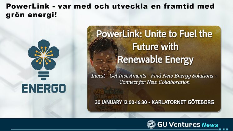 PowerLink - var med och utveckla en framtid med grön energi!