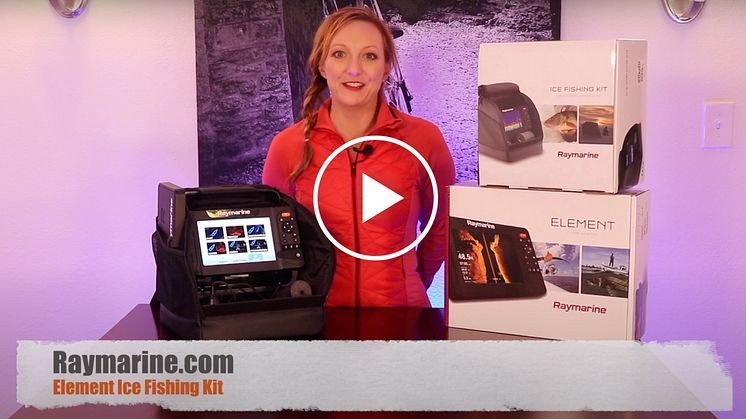 High res image - Raymarine - Ice Fishing Kit Video