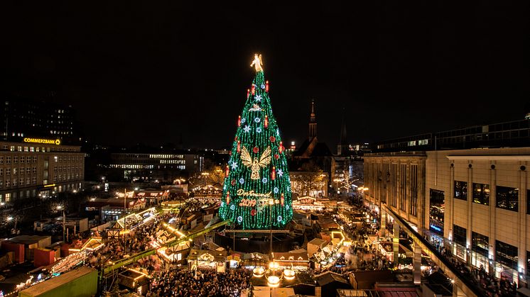 1. Weihnachtsbaum in Dortmund