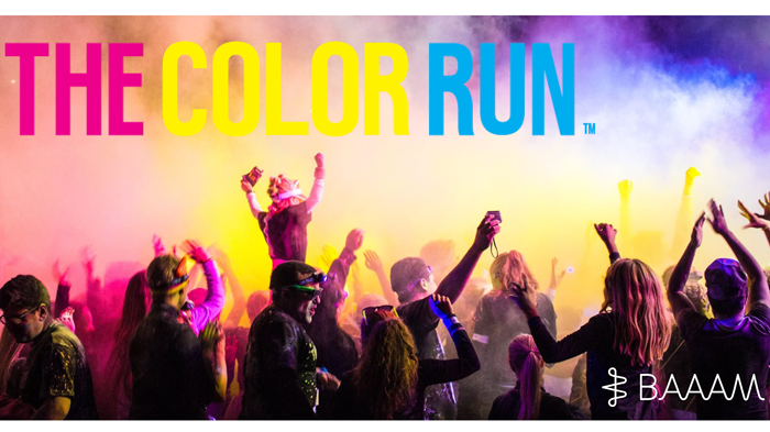 Baaam tar över populära The Color Run i Sverige